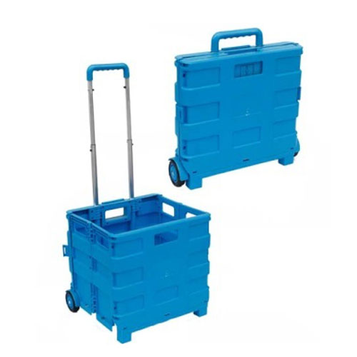 Goireasach Pasgadh Crate Bùthan Trolley Bag Bogsa Foldable roiligeadh Cart